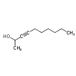 CAS 登录号：69668-93-5， 3-癸炔-2-醇