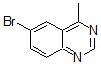 CAS 登录号：69674-27-7， 6-溴-4-甲基-喹唑啉