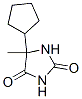 CAS 登录号：6969-79-5， 5-环戊基-5-甲基-咪唑烷-2,4-二酮