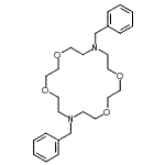 CAS 登录号：69703-25-9， 7,16-二苄基-1,4,10,13-四氧杂-7,16-二氮杂环十八烷