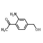 CAS 登录号：697306-41-5， 1-[2-氨基-4-(羟基甲基)苯基]乙酮