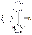 CAS 登录号:6974-52-3, 2-(5-甲基-1,3-噻唑-4-基)-2,2-二苯基-乙腈