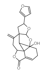 CAS#: 69748-99-8, (2S,3balpha,9aS,11aalpha)-2alpha-(3-Furyl)-2,3,4,5-Tetrahydro-10alpha-Hydroxy-13-Methylene-11aH-3aalpha,9alpha-Ethanodifuro[2,3-c:3',4'-i][2]Benzopyran-7(3bH)-One