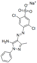 CAS#: 69762-08-9, Sodium 4-[(5-Amino-3-Methyl-1-Phenyl-1H-Pyrazol-4-Yl)Azo]-2,5-Dichlorobenzenesulphonate