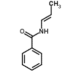 CAS 登录号：69775-41-3， N-[(1E)-1-丙烯-1-基]苯甲酰胺