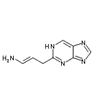 CAS 登录号：697807-17-3， (1E)-3-(1H-嘌呤-2-基)-1-丙烯-1-胺