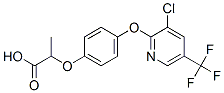 CAS 登录号：69806-86-6， 2-[4-[3-氯-5-(三氟甲基)吡啶-2-基]氧基苯氧基]丙酸
