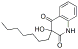 CAS 登录号：69808-30-6， 3-庚基-3-羟基喹啉-2,4-二酮