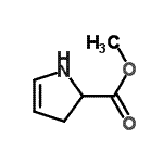 CAS#: 69810-51-1, Methyl 2,3-dihydro-1H-pyrrole-2-carboxylate