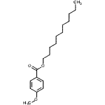 CAS#: 69833-36-9, Undecyl 4-methoxybenzoate