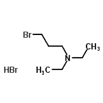 CAS 登录号：69835-35-4， 3-溴-N,N-二乙基-1-丙胺氢溴酸盐(1:1)