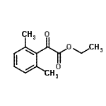 CAS 登录号：698392-47-1， 乙基(2,6-二甲基苯基)(氧代)乙酸酯