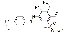 CAS#: 69847-52-5, Sodium 3-[[4-Acetamidophenyl]Azo]-4-Amino-5-Hydroxynaphthalene-1-Sulphonate