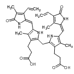 CAS 登录号：69853-43-6， 3-[2-[[3-(2-羧基乙基)-4-甲基-5-[(E)-(3-甲基-5-氧代-4-乙烯基-吡咯-2-亚基)甲基]-1H-吡咯-2-基]甲基]-4-甲基-5-[(Z)-(4-甲基-5-氧代-3-乙烯基-吡咯-2-亚基)甲基]-1H-吡咯-3-基]丙酸