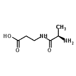 CAS 登录号：69875-13-4， D-丙氨酰-beta-丙氨酸