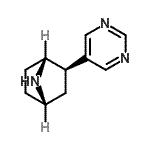 CAS 登录号：699022-20-3， (1R,2R,4S)-2-(5-嘧啶基)-7-氮杂双环[2.2.1]庚烷