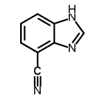 CAS 登录号：69984-76-5， 1H-苯并咪唑-4-甲腈