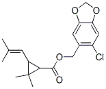 CAS#: 70-43-9, (6-Chlorobenzo[1,3]Dioxol-5-Yl)Methyl 2,2-Dimethyl-3-(2-Methylprop-1-Enyl)Cyclopropane-1-Carboxylate