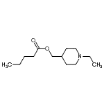 CAS 登录号：700870-67-3， (1-乙基-4-哌啶基)甲基戊酸酯