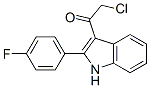 CAS 登录号：70093-19-5， 2-氯-1-[2-(4-氟苯基)-1H-吲哚-3-基]乙酮