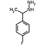 CAS 登录号：701-48-4， [1-(4-氟苯基)乙基]肼