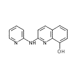CAS 登录号：70125-23-4， 2-(2-吡啶基氨基)-8-喹啉醇