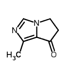 CAS 登录号：701298-58-0， 1-甲基-5,6-二氢-7H-吡咯并[1,2-c]咪唑-7-酮