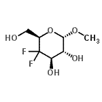 CAS 登录号：701936-32-5， 甲基4-脱氧-4,4-二氟-alpha-D-木糖基-吡喃己糖苷