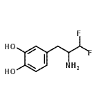 CAS#: 70219-24-8, 4-(2-Amino-3,3-difluoropropyl)-1,2-benzenediol