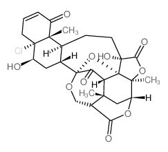 CAS 登录号：70241-09-7， (13S,14R,22R,25S)-1,15-二氧代-5-氯-6beta,13,20,22-四羟基-14,17alpha:14,27-二环氧-16beta,24-环-13,14-仲-5alpha-麦角甾-2-烯-18,26-二酸 18,20:26,22-二内酯