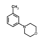 CAS 登录号：7025-91-4， 4-(3-甲基苯基)吗啉