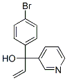 CAS 登录号:70263-43-3, alpha-(4-溴苯基)-alpha-乙烯基吡啶-3-甲醇