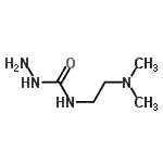 CAS 登录号：702633-46-3， N-[2-(二甲基氨基)乙基]氨基甲酰肼