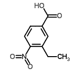 CAS 登录号：702642-79-3， 3-乙基-4-硝基苯甲酸