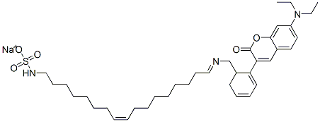 CAS#: 70267-73-1, Sodium 2-[7-(Diethylamino)-2-Oxo-2H-1-Benzopyran-3-Yl]-1H-Benzimidazolesulphonate