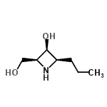 CAS 登录号：702702-15-6， (2S,3S,4R)-2-(羟基甲基)-4-丙基-3-氮杂环丁醇