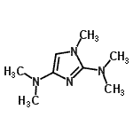 CAS 登录号：70310-48-4， N,N,N',N',1-五甲基-1H-咪唑-2,4-二胺