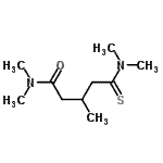 CAS 登录号：70367-47-4， 5-(二甲基氨基)-N,N,3-三甲基-5-噻吩基氧代戊酰胺