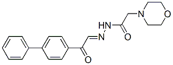 CAS#: 7037-21-0, 4-Morpholineacetic Acid, (p-Phenylphenacylidene)Hydrazide