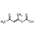CAS 登录号：704204-81-9， (2E)-4-氧代-2-戊烯-2-基氢碳酸酯