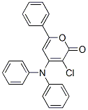 CAS#: 70486-07-6, 3-Chloro-4-(Diphenylamino)-6-Phenyl-Pyran-2-One