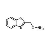 CAS 登录号：704862-32-8， 2-[(氨基氧基)甲基]-1,3-苯并噻唑
