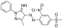CAS#: 70528-91-5, 2,4-Dihydro-5-Methyl-4-[[4-(Methylsulphonyl)-2-Nitrophenyl]Azo]-2-Phenyl-3H-Pyrazol-3-Imine