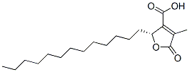 CAS 登录号：70579-62-3， (R)-2-十三烷基-2,5-二氢-4-甲基-5-氧代-3-糠酸