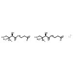CAS#: 70581-71-4, Copper(2+) bis(3-{[(2R)-2,4-dihydroxy-3,3-dimethylbutanoyl]amino}propanoate)