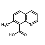 CAS 登录号：70585-54-5， 7-甲基-8-喹啉羧酸