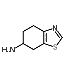 CAS 登录号：70590-66-8， 4,5,6,7-四氢-1,3-苯并噻唑-6-胺