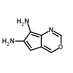CAS 登录号：705927-40-8， 环戊二烯并[d][1,3]恶嗪-6,7-二胺