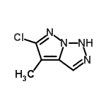 CAS 登录号：705927-53-3， 5-氯-4-甲基-1H-吡唑并[1,5-c][1,2,3]三唑