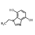 CAS 登录号：705927-83-9， 1-乙基-1H-苯并咪唑-4,7-二醇